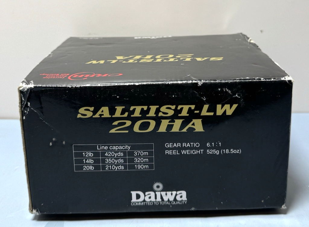 Daiwa Saltist LW20HA Conventional Reel -Made in Korea #7