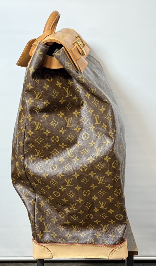 Authentic Louis Vuitton Steamer 65 Travel Bag – LV Restored with Documentation #1