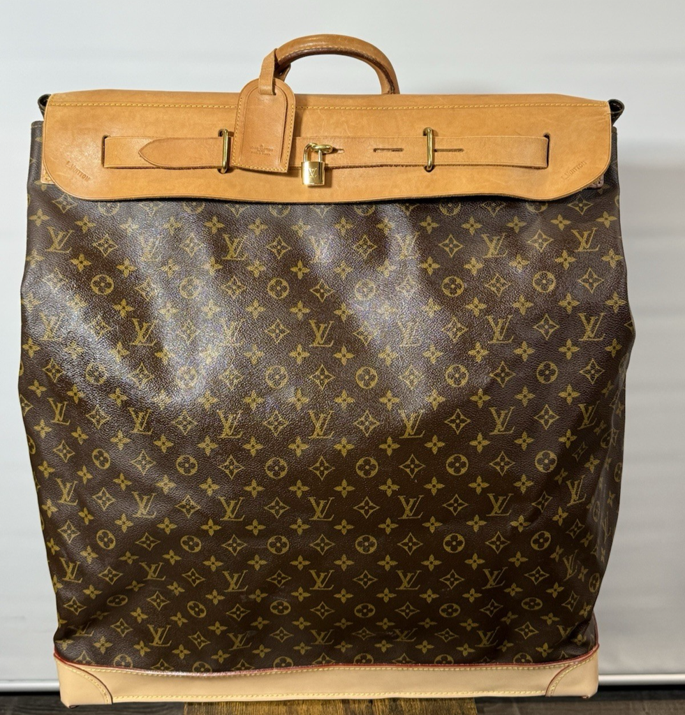 Authentic Louis Vuitton Steamer 65 Travel Bag – LV Restored with Documentation #5