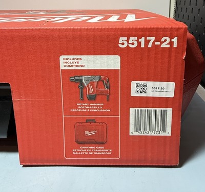 Milwaukee 5517-21 120V 1-9/16" SDS Max AVS Corded Rotary Hammer, #2