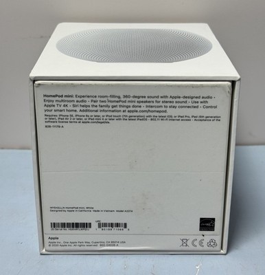Apple HomePod Mini Smart Speaker - A2374  White #2
