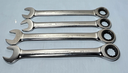 GearWrench 4pc Ratchet Wrench Set -4pc. - 21mm, 22mm, 24mm, 25mm used