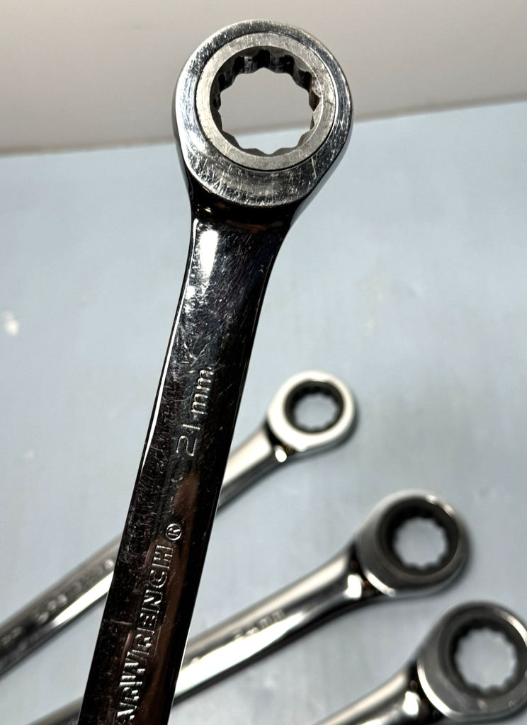 GearWrench 4pc Ratchet Wrench Set -4pc. - 21mm, 22mm, 24mm, 25mm #5