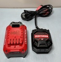 Genuine Craftsman V20/20V 5.0Ah Battery CMCB205 & Charger CMCB101 Bundle used