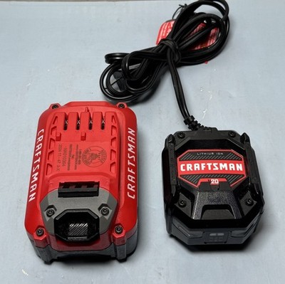 Genuine Craftsman V20/20V 5.0Ah Battery CMCB205 & Charger CMCB101 Bundle #4