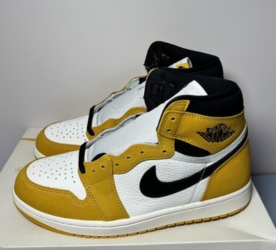 Nike Air Jordan 1 High OG Yellow Ochre White DZ5485-701 Men’s Shoes - NEW #2