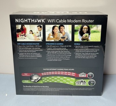 NETGEAR Nighthawk AC1900 4 Wireless-Wi-Fi 802.11ac Router - C7000-100NAS #1