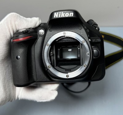 Nikon D5200 24.1MP Digital Camera 18-55mm & 55-200mm Lens Battery Charger, Bag #2