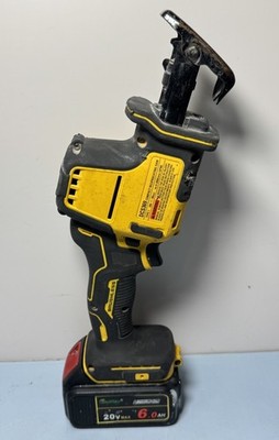 DEWALT Atomic 20V Cordless Reciprocating Saw DCS369 w aftermarket battery 6.0 Ah #1