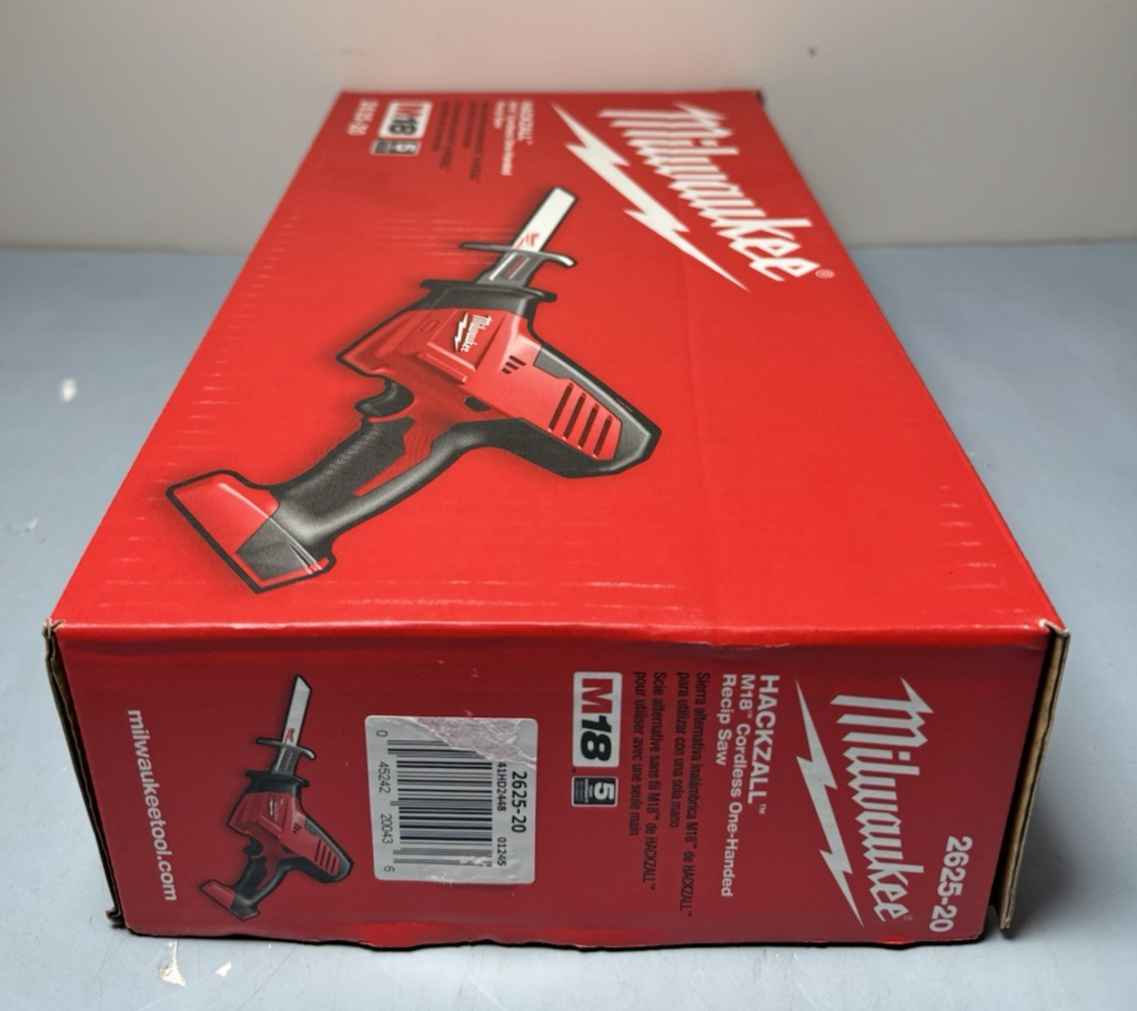 Milwaukee M18 HACKZALL Compact Reciprocating Saw Sawzall 2625-20 -New Sealed #2