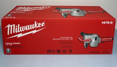 Milwaukee 1675-6 7.5 Amp 1/2 in. Hole Hawg Heavy-Duty Drill- Brand New #4