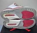 Air Jordan 3 Retro GS 'Cardinal Red' GS 398614-126 Size 7Y  - *Missing Insoles* cost