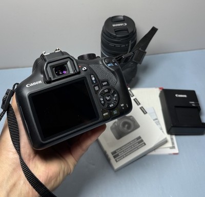 Canon EOS Rebel T6 DSLR Kit w/ 18-55mm &75-300mm Lenses, Battery, Charger, Bag #12