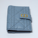 Christian Dior Caro Dandelion Card Holder Cannage Quilt Leather buy