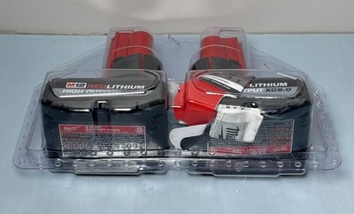 Milwaukee 48-11-2450 12V Lithium-Ion High Output 5Ah Battery 2 Pack -New #3