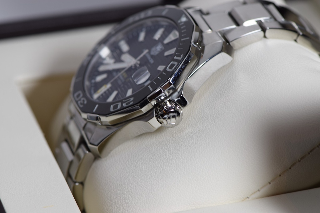 TAG Heuer Aquaracer Calibre 5 WAY211A.BA0928 Black Dial Automatic Men's Watch #5