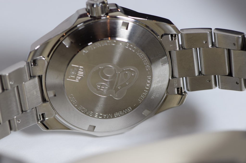 TAG Heuer Aquaracer Calibre 5 WAY211A.BA0928 Black Dial Automatic Men's Watch #7