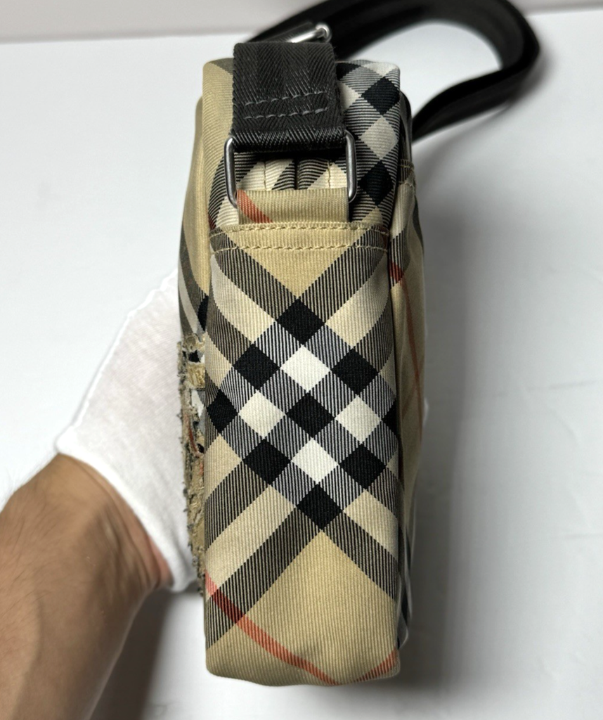 Burberry Check Phone Bag #5