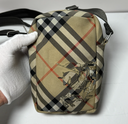 Burberry Check Phone Bag with delivery