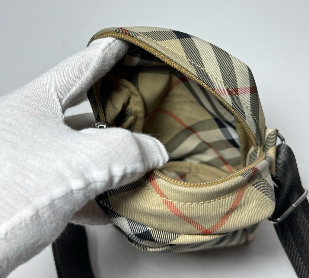 Burberry Check Phone Bag #8