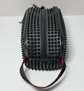 Christian Louboutin Blaster Pouch Calf leather and spikes -Black price