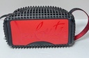 Christian Louboutin Blaster Pouch Calf leather and spikes -Black cost