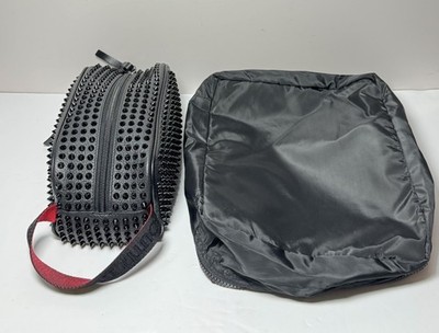 Christian Louboutin Blaster Pouch Calf leather and spikes -Black #5