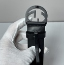Gucci Interlocking G Buckle Belt ' Matte Black Size 95/38 purchase