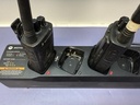 2x Motorola RMU2080D Radios + PMLN6387A Charger – Tested, Works, Worn in Boston, MA