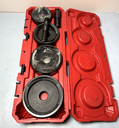 Milwaukee 49-16-2695 2-1/2 inch to 4 inch Knockout Set With Case used