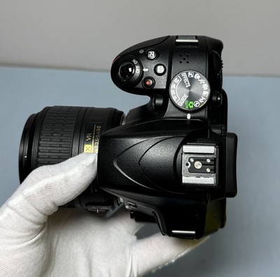 Nikon D3300 Black w/ Nikkor AF-S 18-55mm VR DX Lens *16612 Shutter Count #4