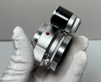 Leitz Wetzlar Summaron 35mm f/3.5 Lens +Leitz 35mm Viewfinder M39 LTM Mount #8