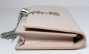 Saint Laurent Classic Monogram Tassel Crossbody Bag Crocodile Embossed Pink in Boston, MA