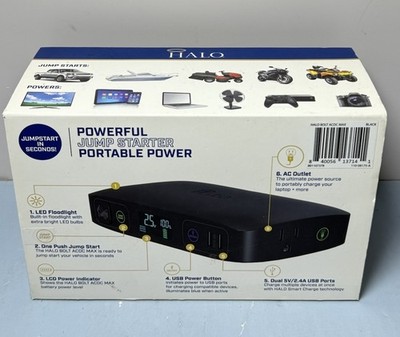 Halo Bolt ACDC Max 55500 mWh Jump-Starting Portable Power Bank #2