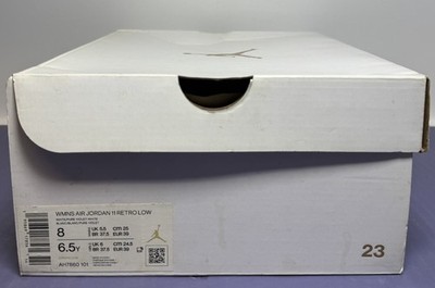 Jordan 11 Retro Low Pure Violet Women’s Size 8  AH7860-101-Brand New #7