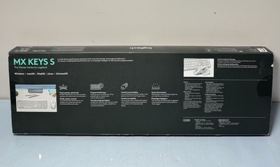 Logitech - MX Keys S Universal Full-size Wireless Scissor Keyboard for PC and... #1