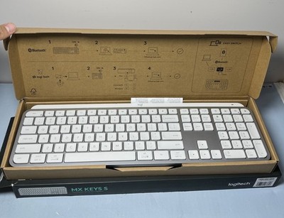 Logitech - MX Keys S Universal Full-size Wireless Scissor Keyboard for PC and... #2