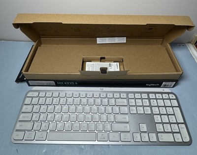 Logitech - MX Keys S Universal Full-size Wireless Scissor Keyboard for PC and... #3