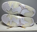 Nike Air Jordan 6 Retro Gold Hoops White DH9696-100 Women’s Size 8 US used