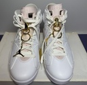Nike Air Jordan 6 Retro Gold Hoops White DH9696-100 Women’s Size 8 US buy