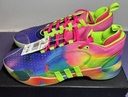 ADIDAS SM D.O.N. ISSUE 5 UNISEX TIE DYE BASKETBALL SNEAKERS M 12-W 13 IH8345 used