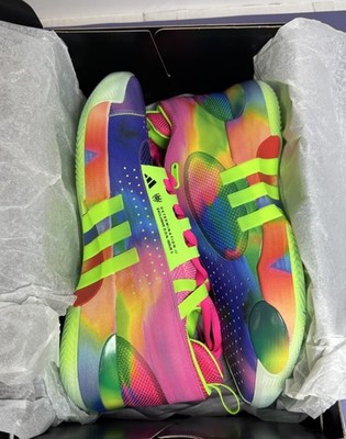 ADIDAS SM D.O.N. ISSUE 5 UNISEX TIE DYE BASKETBALL SNEAKERS M 12-W 13 IH8345 #3