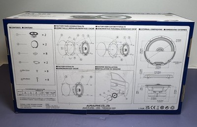 Alpine R2-S65, R Series 6.5" 2-Way Hi-Res Coaxial Speakers - 300W #3