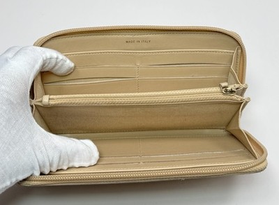 Chanel Boy Zip Around Wallet Lambskin Quilted Leather #10