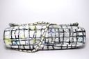 Chanel Classic Flap Bag Hand-Painted Graffiti SS14 White Leather w/ Entrupy COA buy