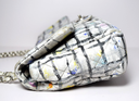 Chanel Classic Flap Bag Hand-Painted Graffiti SS14 White Leather w/ Entrupy COA price