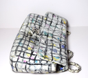 Chanel Classic Flap Bag Hand-Painted Graffiti SS14 White Leather w/ Entrupy COA cost