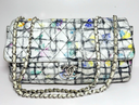 Chanel Classic Flap Bag Hand-Painted Graffiti SS14 White Leather w/ Entrupy COA purchase