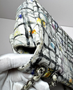 Chanel Classic Flap Bag Hand-Painted Graffiti SS14 White Leather w/ Entrupy COA – photo-5
