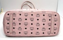 MCM Pink Visetos Reversible Liz Shopper Tote used